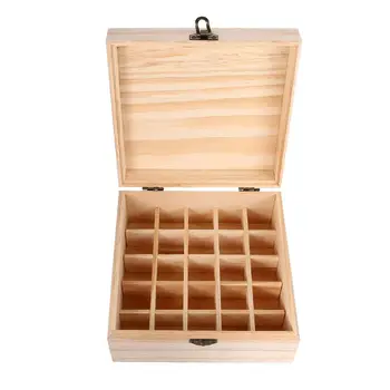Adeeing Creative 25 Slot Wooden Essential Oil Box Holds 25 5-15 ml Roller Bottles Wooden Storage Case for Travel or Gift -30
Adeeing Creative 25 Slot Wooden Essential Oil Box Holds 25 5-15 ml Roller Bottles Wooden Storage Case for Travel or Gift -30