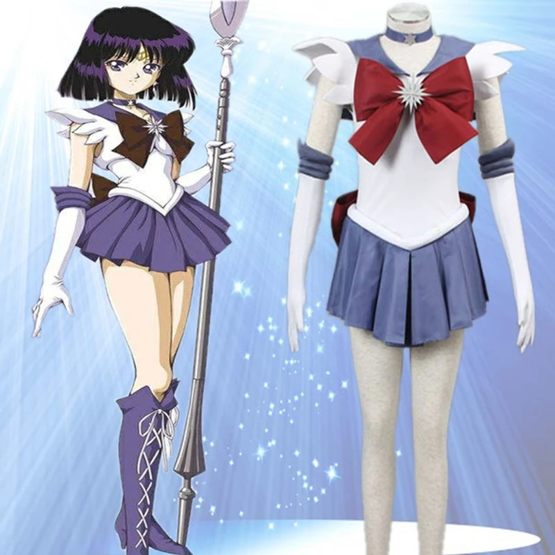 Sailor Moon anime cosplay Tomoe Hotaru Sailor Saturn cosplay halloween woman dress costumes Cosplay Costume
Sailor Moon anime cosplay Tomoe Hotaru Sailor Saturn cosplay halloween woman dress costumes Cosplay Costume