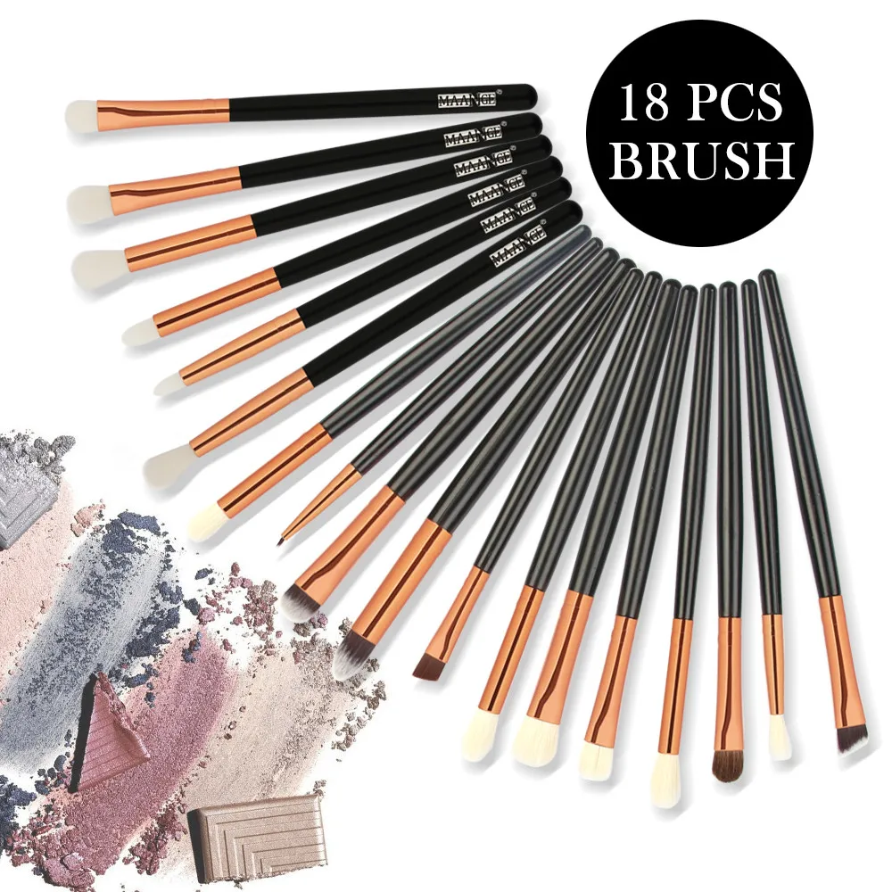 18Pc Makeup Brushes Set Powder Foundation Eyeshadow Eyeliner Lip Cosmetic Brush maquiagem profissional completa kit acessórios04
18Pc Makeup Brushes Set Powder Foundation Eyeshadow Eyeliner Lip Cosmetic Brush maquiagem profissional completa kit acessórios04