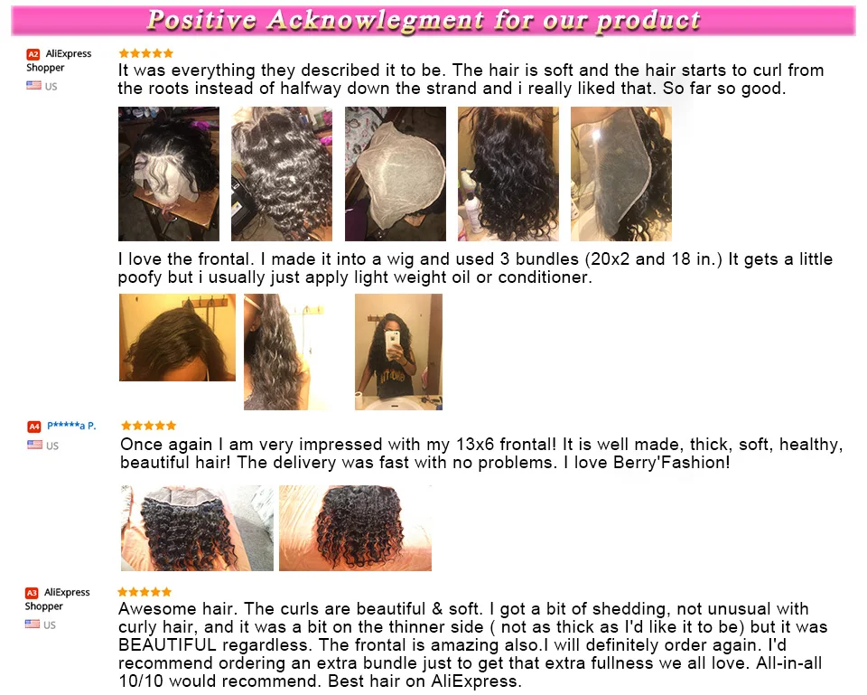 13x6 loose wave
