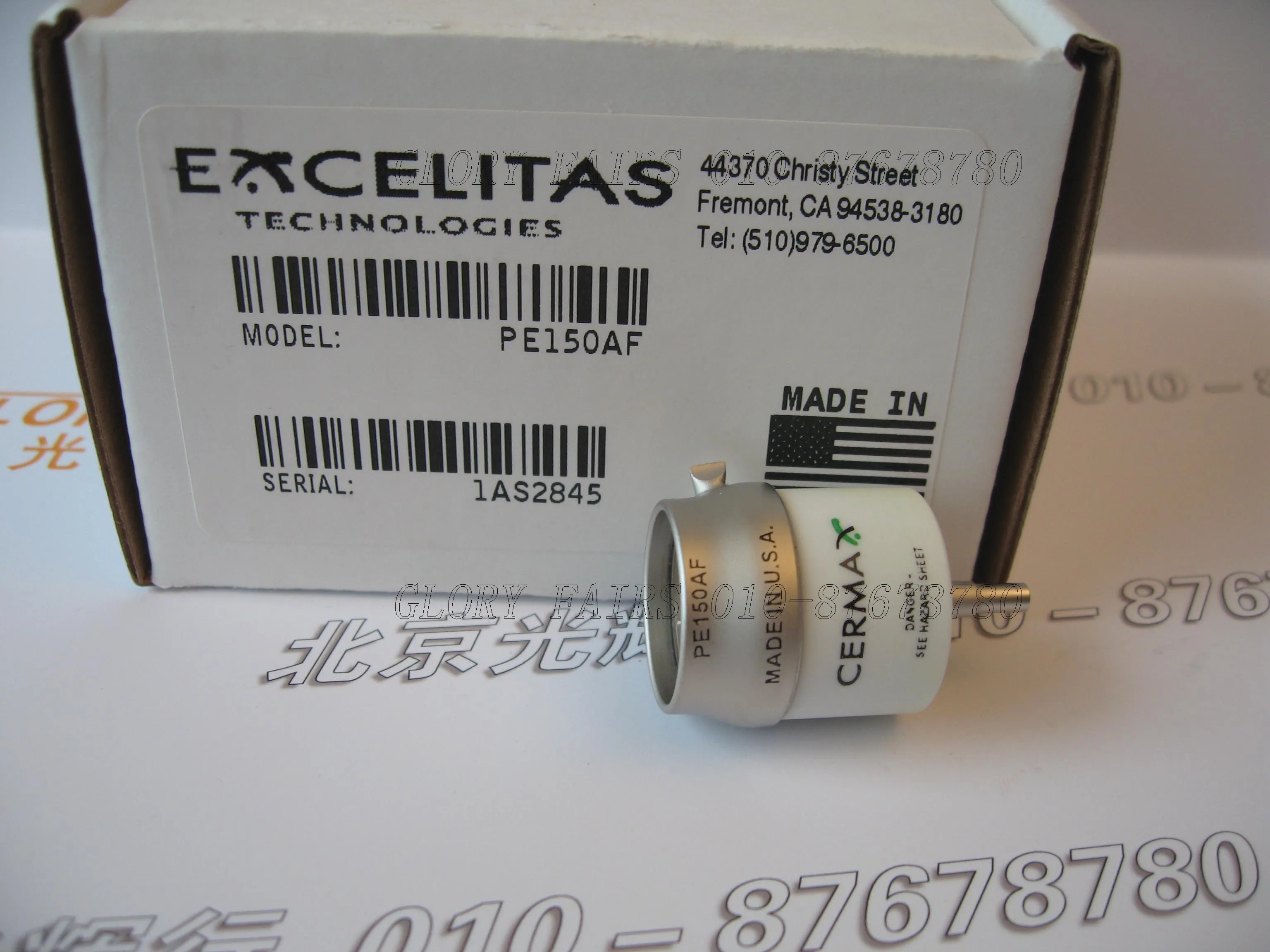 CERMAX PE150AF 150W xenon arc bulb,Excelitas technologies,Fujinon EPX 2200 endoscopic light,Luxtec illuminator lamp,To CL150AF
CERMAX PE150AF 150W xenon arc bulb,Excelitas technologies,Fujinon EPX 2200 endoscopic light,Luxtec illuminator lamp,To CL150AF