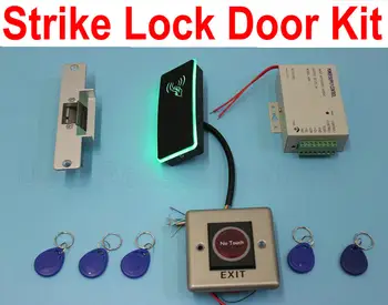 2000 Card user support, LED light card reader, RFID Access control door kit, Power supply+NC Mode Strike Lock
2000 Card user support, LED light card reader, RFID Access control door kit, Power supply+NC Mode Strike Lock