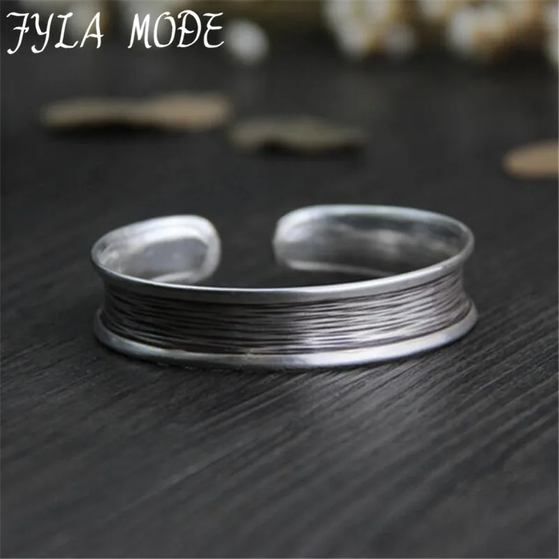 Real Pure 999 Sterling Silver 12.6mm Open Cuff Super Star Bracelets Mens Thai Silver Vintage Punk Rock Handmade Men Bangles
Real Pure 999 Sterling Silver 12.6mm Open Cuff Super Star Bracelets Mens Thai Silver Vintage Punk Rock Handmade Men Bangles