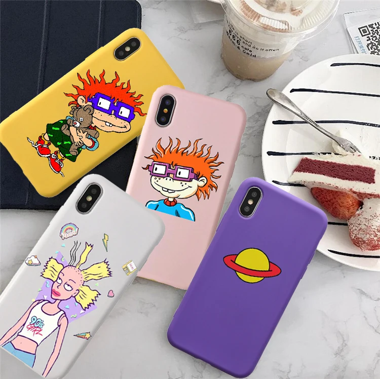 Rugrats Amazing new arrival Colored soft silicone phone case cover for Apple iPhone 8 7 6 6S Plus X XS XR XS MAX 11 pro
Rugrats Amazing new arrival Colored soft silicone phone case cover for Apple iPhone 8 7 6 6S Plus X XS XR XS MAX 11 pro