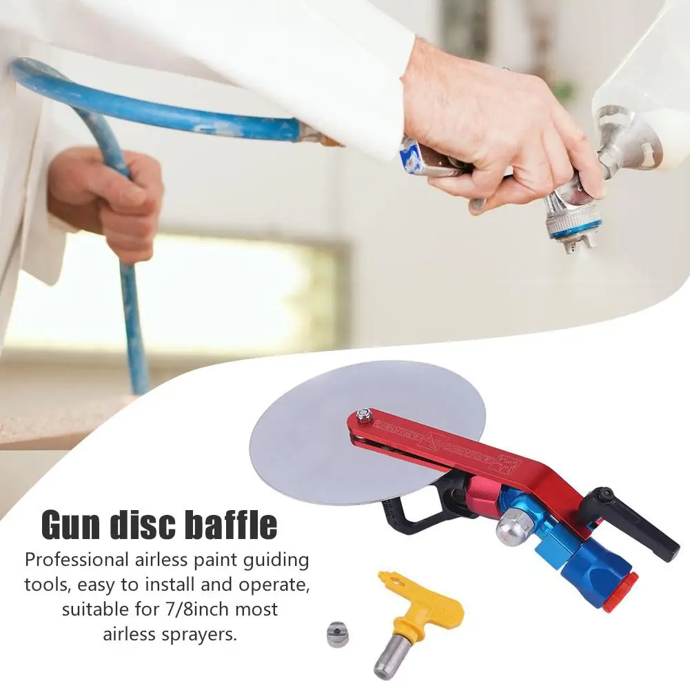 7/8" Airless Spray Guide Color Separation Baffle Anti-Splash Baffle Airless Paint Sprayer Gun Universal Spray Gun Nozzle Seat
7/8" Airless Spray Guide Color Separation Baffle Anti-Splash Baffle Airless Paint Sprayer Gun Universal Spray Gun Nozzle Seat