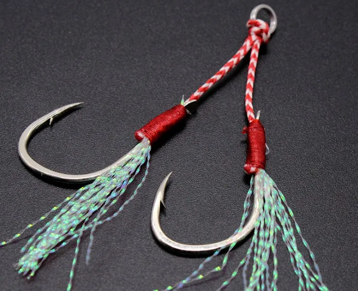 12# 13# 14# 15# 16# 17# Slow Jig Hook with feather Assist Double Fish Hooks Saltwater INCHIKU All For Fishing Tackles Snap
12# 13# 14# 15# 16# 17# Slow Jig Hook with feather Assist Double Fish Hooks Saltwater INCHIKU All For Fishing Tackles Snap