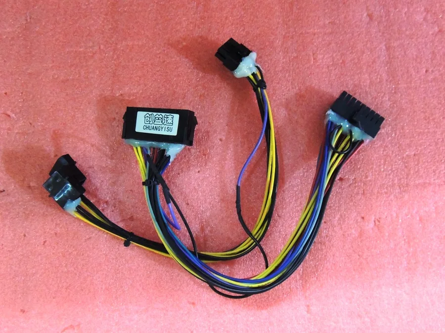 CHUANYISU PSU ATX Power Conver Cable CYSCC-Z800,24 Pin to 18 Pin Connector cable,IDE to 10 Pin ,for Z800 motherboard
CHUANYISU PSU ATX Power Conver Cable CYSCC-Z800,24 Pin to 18 Pin Connector cable,IDE to 10 Pin ,for Z800 motherboard