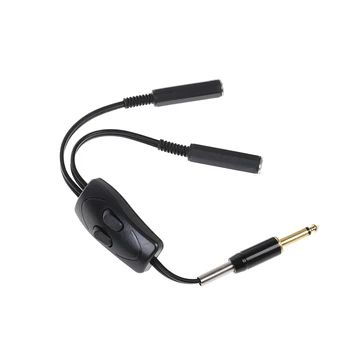 Black Tattoo Foot Switch Adapter 2 In 1 Double Control Switch Dual Tattoo Clip Cord Conversion Cable Connection High Quality
Black Tattoo Foot Switch Adapter 2 In 1 Double Control Switch Dual Tattoo Clip Cord Conversion Cable Connection High Quality