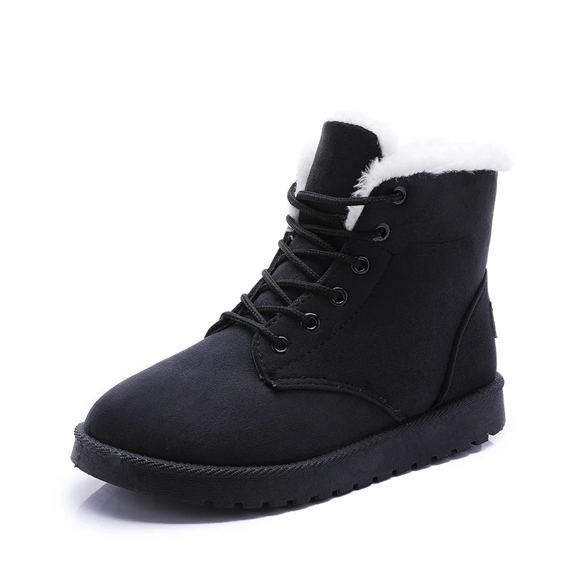 STS BRAND 2019 Snow Boots Classic Suede Women Winter Boots Warm Fur Plush Insole Ankle Boots Lady Shoes Hot Lace-up Shoes Woman
STS BRAND 2019 Snow Boots Classic Suede Women Winter Boots Warm Fur Plush Insole Ankle Boots Lady Shoes Hot Lace-up Shoes Woman