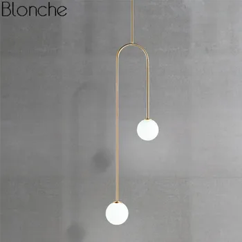 Nordic Glass Ball Pendant Lights Modern Creative Pendant Lamp Bar/Cafe/Kitchen/Living Room Home Lighting Suspension Luminaires
Nordic Glass Ball Pendant Lights Modern Creative Pendant Lamp Bar/Cafe/Kitchen/Living Room Home Lighting Suspension Luminaires