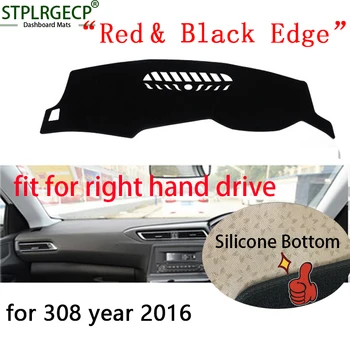 Stplrgecp right hand drive Double layer Dash Mat Dashmat Dashboard Cover Sun Shade Dash Board Cover Carpet for Peugeot 308 2016
Stplrgecp right hand drive Double layer Dash Mat Dashmat Dashboard Cover Sun Shade Dash Board Cover Carpet for Peugeot 308 2016