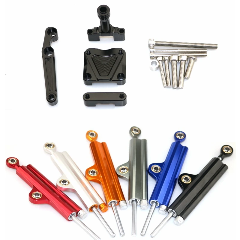 Motorcycle cnc Universal Stabilizer Damper Complete Steering Mounting Bracket For KAWASAKI NINJA300R 250R 2013 2014 2015 2016
Motorcycle cnc Universal Stabilizer Damper Complete Steering Mounting Bracket For KAWASAKI NINJA300R 250R 2013 2014 2015 2016