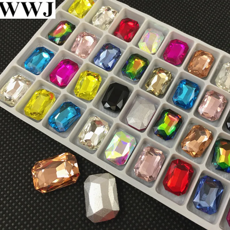 All Rest Colors Sizes6x8,8x10,10x14,13x18,18x25,18x27mm Rectangle Octagon Glass Crystal Fancy Stone For Dress Decoration,Garment
All Rest Colors Sizes6x8,8x10,10x14,13x18,18x25,18x27mm Rectangle Octagon Glass Crystal Fancy Stone For Dress Decoration,Garment