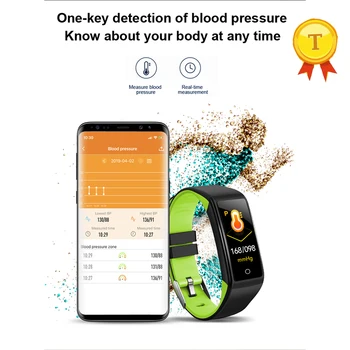 Smart Bracelet Blood Pressure Monitoring ip67 Waterproof Health Smartwatch Fitness Tracker Support Wechat Sports Calories Band
Smart Bracelet Blood Pressure Monitoring ip67 Waterproof Health Smartwatch Fitness Tracker Support Wechat Sports Calories Band