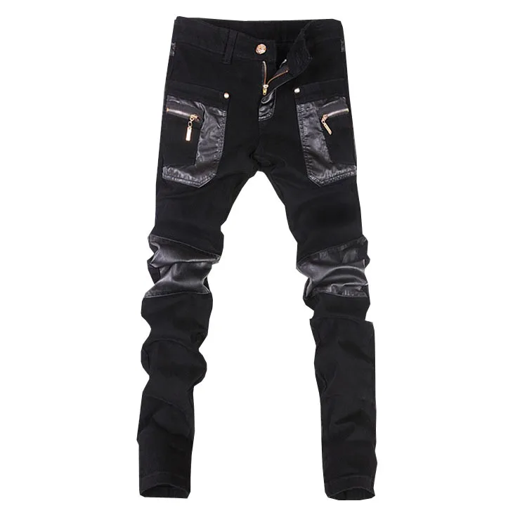 New top quality free shipping faux leather men pants slim skinny trousers mens jeans size 28-34(small size)B108
New top quality free shipping faux leather men pants slim skinny trousers mens jeans size 28-34(small size)B108