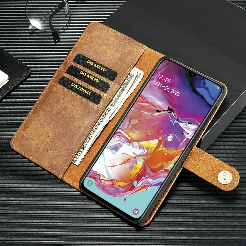 DG.MING Luxury Magnetic 2in1 Leather Case For Samsung Galaxy A70 A50 A40 Case Retro Card Holder Wallet Cover For A10 A20 30 Case
DG.MING Luxury Magnetic 2in1 Leather Case For Samsung Galaxy A70 A50 A40 Case Retro Card Holder Wallet Cover For A10 A20 30 Case