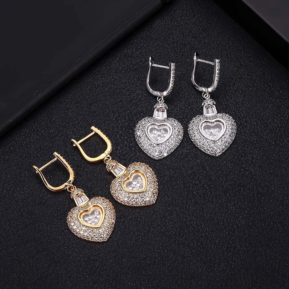 Accking Luxury Heart Elegant Cubic Zirconia Earrings for Women wedding jewelry party dinner
Accking Luxury Heart Elegant Cubic Zirconia Earrings for Women wedding jewelry party dinner