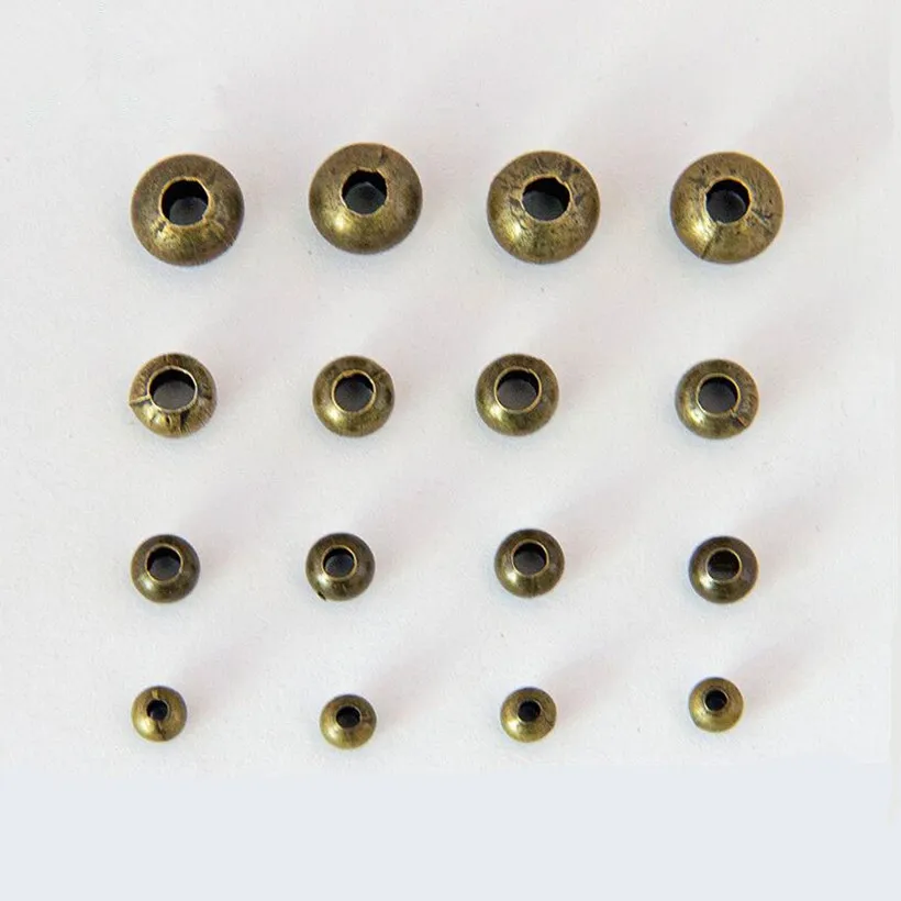 100pcs 4/5/6/8mm Antique Bronze Metal Round Smooth Ball Space Loose Beads For Bracelets & Necklaces DIY Jewelry Making Findings
100pcs 4/5/6/8mm Antique Bronze Metal Round Smooth Ball Space Loose Beads For Bracelets & Necklaces DIY Jewelry Making Findings