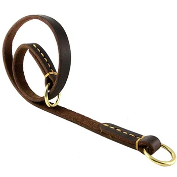 Pet Dog P Leash High Quality Leather Collar Leads for Samoyed Labrador Best Control Short Dog Rope Jogging Trainning 65cm Length
Pet Dog P Leash High Quality Leather Collar Leads for Samoyed Labrador Best Control Short Dog Rope Jogging Trainning 65cm Length