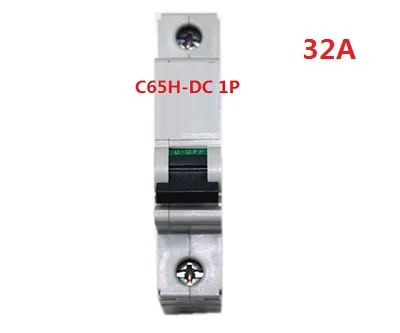 C65H-DC 1P 32A DC Circuit breaker MCB