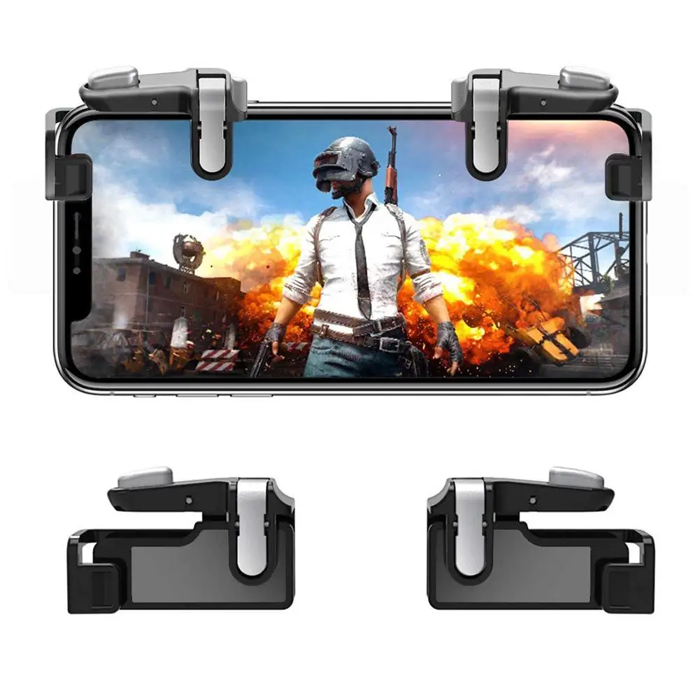 EastVita PUBG Mobile Sensitive Game Trigger Fire Button Cell Phone Shoot Aim Keys L1/R1 Controller Joystick for IOS Andriod r29
EastVita PUBG Mobile Sensitive Game Trigger Fire Button Cell Phone Shoot Aim Keys L1/R1 Controller Joystick for IOS Andriod r29