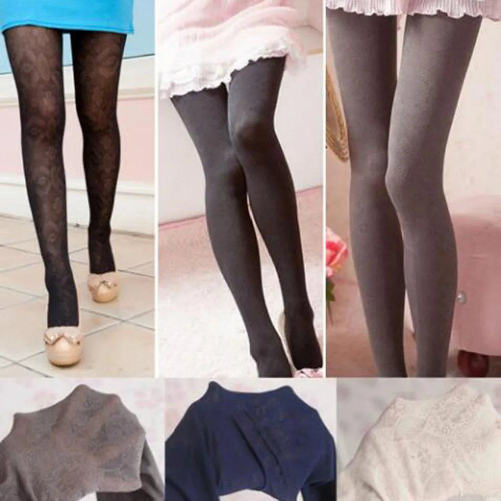 Women Sexy Winter Knitting Polyester Tights Fashion Long Stocking Retro Hollow Out Totem Backing Step Foot Seamless Pantyhose
Women Sexy Winter Knitting Polyester Tights Fashion Long Stocking Retro Hollow Out Totem Backing Step Foot Seamless Pantyhose