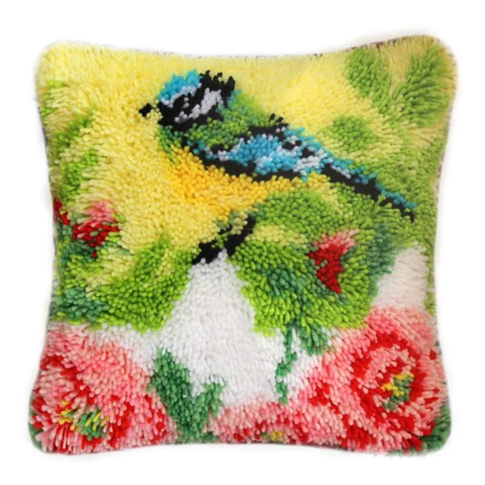 DIY Latch Hook Kits Rug Pillowcase Crocheting Cushion Carpet Unfinished Handmade Canvas Rugs Mat Cartoon Adults Kids Gift Bird
DIY Latch Hook Kits Rug Pillowcase Crocheting Cushion Carpet Unfinished Handmade Canvas Rugs Mat Cartoon Adults Kids Gift Bird