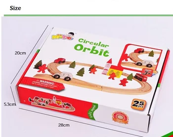 New Zealand Wooden Round Track Toys For Children Assembled Thomas Train Tracks Early Education Toys Including Cars, Buses, Villa 
New Zealand Wooden Round Track Toys For Children Assembled Thomas Train Tracks Early Education Toys Including Cars, Buses, Villa