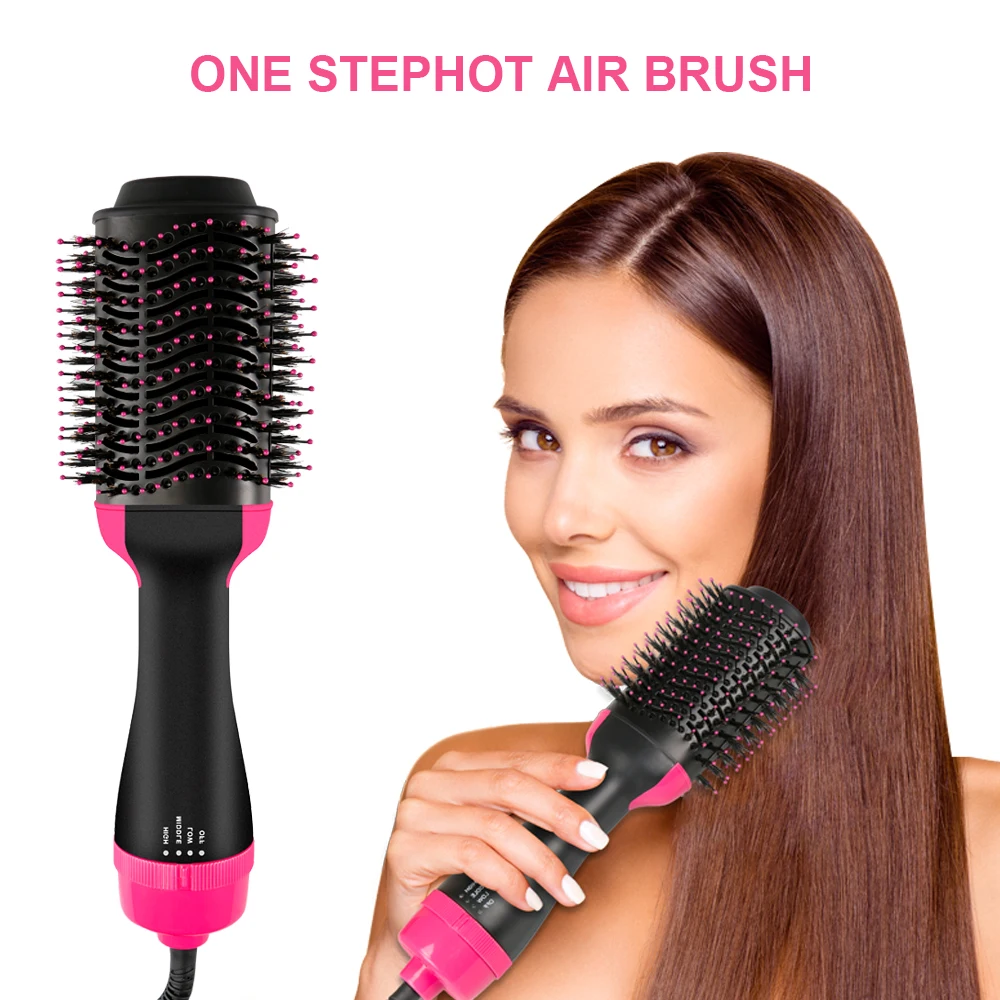 VIP DRPSHIPPING Hair Brush One-Step Hair Dryer & Volumizer Negative Ion Generator Hair Curler Straightener Styling Tools
VIP DRPSHIPPING Hair Brush One-Step Hair Dryer & Volumizer Negative Ion Generator Hair Curler Straightener Styling Tools