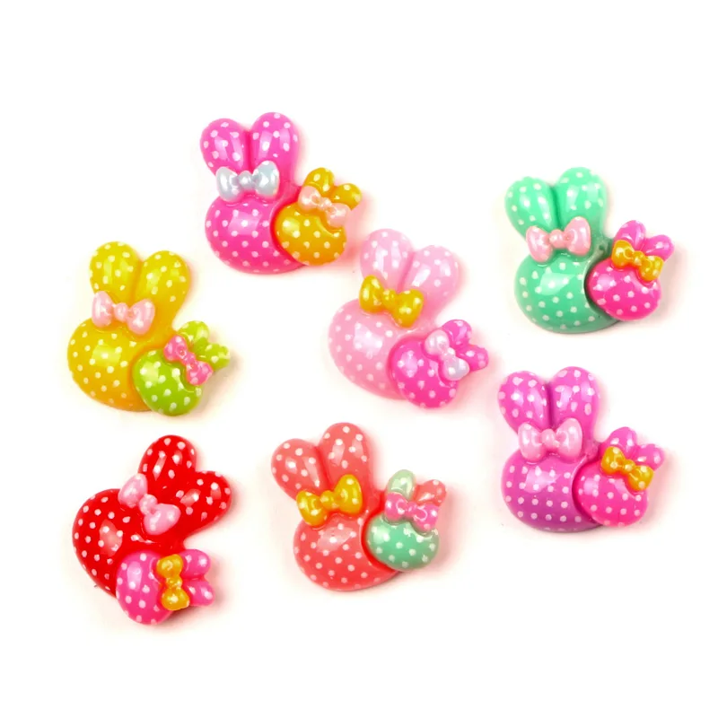 LF 50Pcs Resin Rabbit 20x20mm Decoration Crafts Flatback Cabochon Embellishments For Scrapbooking Kawaii Cute Diy Accessories
LF 50Pcs Resin Rabbit 20x20mm Decoration Crafts Flatback Cabochon Embellishments For Scrapbooking Kawaii Cute Diy Accessories