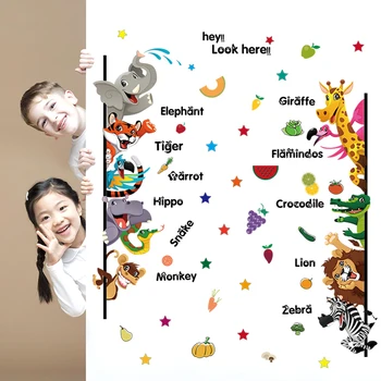 All kinds of animals Wall Stickers for kids room Home Decor Art Decals Vinyl 3D Wallpaper sticker decoration Children gifts
All kinds of animals Wall Stickers for kids room Home Decor Art Decals Vinyl 3D Wallpaper sticker decoration Children gifts