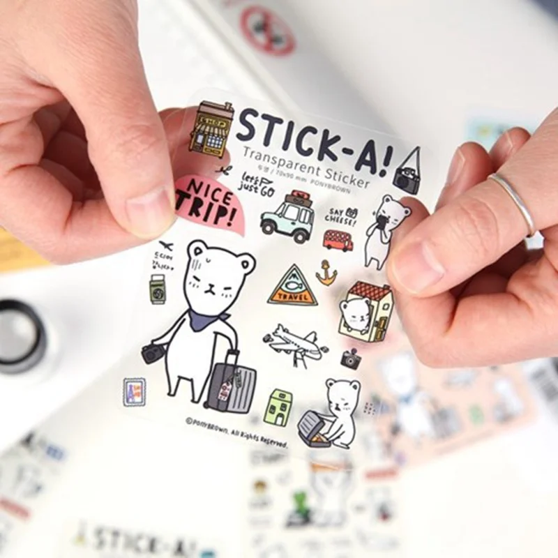 8 sheets Stickers Dreamy Bottle Kawaii Bear Stickers Scrapbooking Album Decoration Hot Stamping Sticker Toys For Children Gifts
8 sheets Stickers Dreamy Bottle Kawaii Bear Stickers Scrapbooking Album Decoration Hot Stamping Sticker Toys For Children Gifts