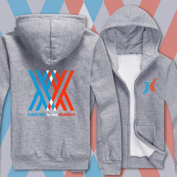 Spring Autumn New Darling In The Franxx Hoodie Anime Zero Two 002 Cosplay Coat Jacket Men Women Zipper Sweatshirts Sportswear
Spring Autumn New Darling In The Franxx Hoodie Anime Zero Two 002 Cosplay Coat Jacket Men Women Zipper Sweatshirts Sportswear