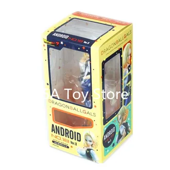 8"20cm Anime Dragon Ball Z Android 18 NO.18 Ver.II PVC Figure Collectible Model Toy Retial Box
8"20cm Anime Dragon Ball Z Android 18 NO.18 Ver.II PVC Figure Collectible Model Toy Retial Box