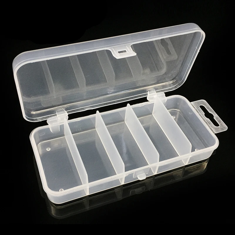 Multifunctional 5 Compartments Fish Tackle Box Fishing Lure Bait Hooks Tools Jewelries Fishhook Container Organizer Storage Case
Multifunctional 5 Compartments Fish Tackle Box Fishing Lure Bait Hooks Tools Jewelries Fishhook Container Organizer Storage Case
