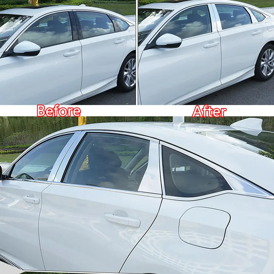 Stainless Car Exterior Window Pillar Decoration Cover Trim Styling Mouldings For Honda Accord 10th 2018 Accessories
Stainless Car Exterior Window Pillar Decoration Cover Trim Styling Mouldings For Honda Accord 10th 2018 Accessories