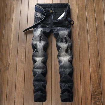 mens big size skinny distressed jeans black slim fit streetwear ripped jean pantalones hombre jeans para hombre denim man pants
mens big size skinny distressed jeans black slim fit streetwear ripped jean pantalones hombre jeans para hombre denim man pants