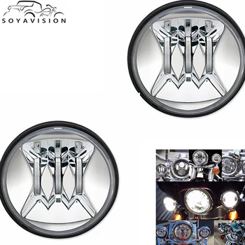 SOYAVISION Chrome 4 1/2 4.5" LED Passing Light LED fog Lamps for Harley Daviddson Motorcycles FLHTCU Ultra Classic Electra Glide
SOYAVISION Chrome 4 1/2 4.5" LED Passing Light LED fog Lamps for Harley Daviddson Motorcycles FLHTCU Ultra Classic Electra Glide