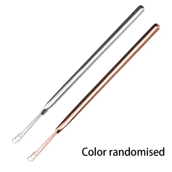 Ear Care Useful Dig Practical Durable Ears Spoon Ear Cleaning Rod Lightweight 3 Fork Dug Skid Resistant Portable Stainless Steel
Ear Care Useful Dig Practical Durable Ears Spoon Ear Cleaning Rod Lightweight 3 Fork Dug Skid Resistant Portable Stainless Steel