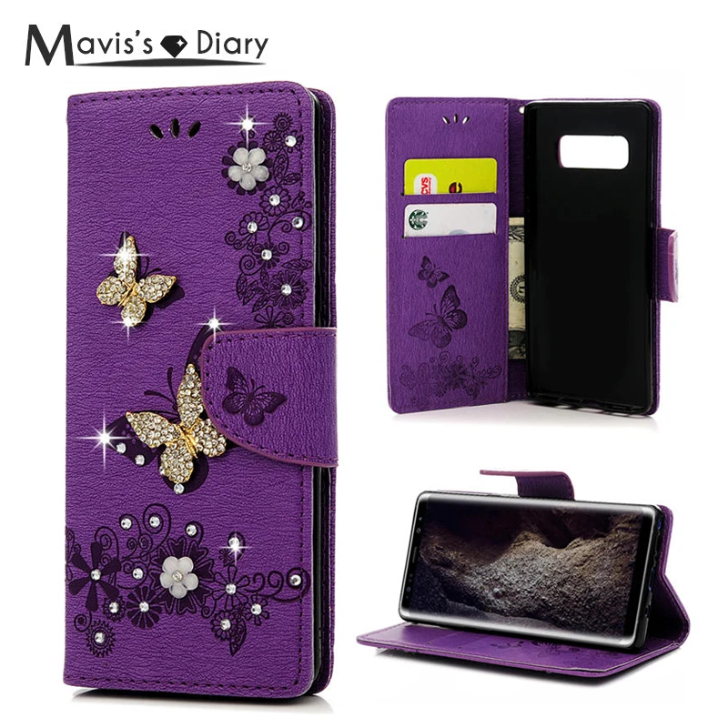 Diamond Phone Case For Sasmung Galaxy Note 8 Bling Rhinestone Butterfly Stand PU Leather Wallet Case Coque Shell Capa For Note8
Diamond Phone Case For Sasmung Galaxy Note 8 Bling Rhinestone Butterfly Stand PU Leather Wallet Case Coque Shell Capa For Note8