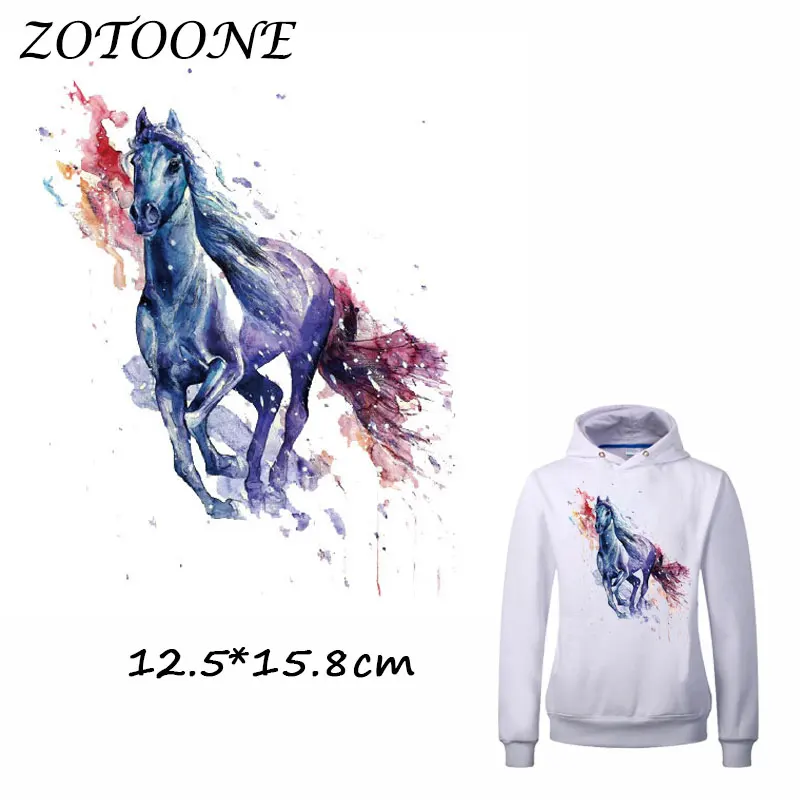 ZOTOONE Iron on Patches for Clothes Heat Transfer Cool Watercolor Horse Patch T Shirt Stickers for DIY Accessory Applique Kids C
ZOTOONE Iron on Patches for Clothes Heat Transfer Cool Watercolor Horse Patch T Shirt Stickers for DIY Accessory Applique Kids C