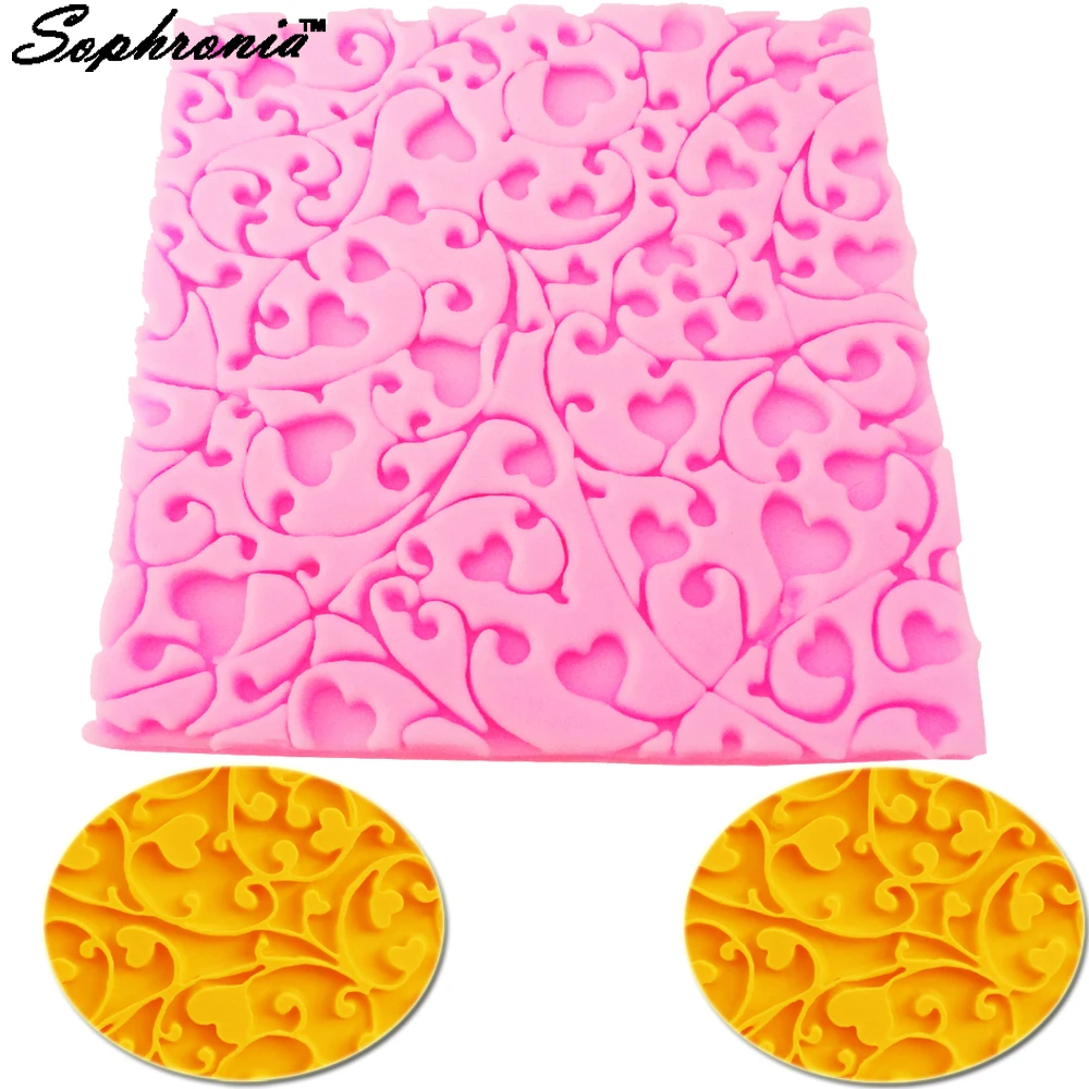 Sophronia LM032 Small Relief Love Silicone Mold Lace Cake Border Cake Chocolate Christmas Party Fondant Cake Decorating Tools
Sophronia LM032 Small Relief Love Silicone Mold Lace Cake Border Cake Chocolate Christmas Party Fondant Cake Decorating Tools