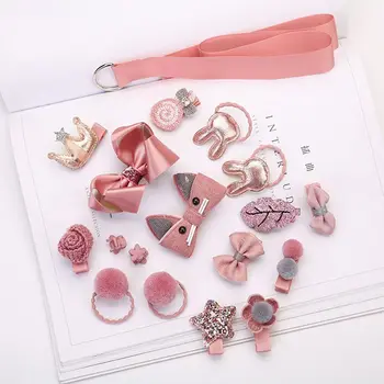 18pcs/sets Flower Crown Hair Clips Bowknot Hairpins Scrunchy Star Rabbit Barrettes For Girls Kids Children Headwear Accessories
18pcs/sets Flower Crown Hair Clips Bowknot Hairpins Scrunchy Star Rabbit Barrettes For Girls Kids Children Headwear Accessories