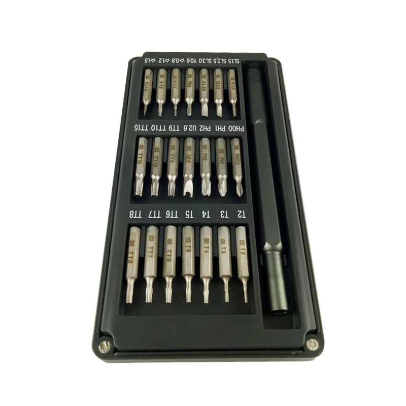 screwdriver set 24 Precision Magnetic Bits For mobile phone repair screwdriver AL Box Screw Driver smart home set of screwdriver
screwdriver set 24 Precision Magnetic Bits For mobile phone repair screwdriver AL Box Screw Driver smart home set of screwdriver