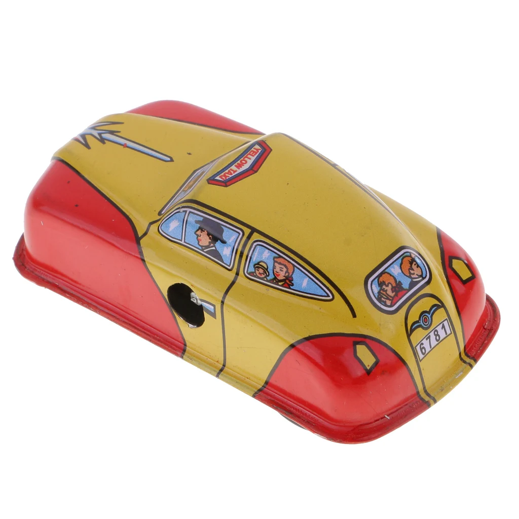 1 Piece Old-fashioned Mechanical Taxi Car Model Wind-up Tinplate Toy with Key Collectable Tin Vintage Clockwork Toys
1 Piece Old-fashioned Mechanical Taxi Car Model Wind-up Tinplate Toy with Key Collectable Tin Vintage Clockwork Toys
