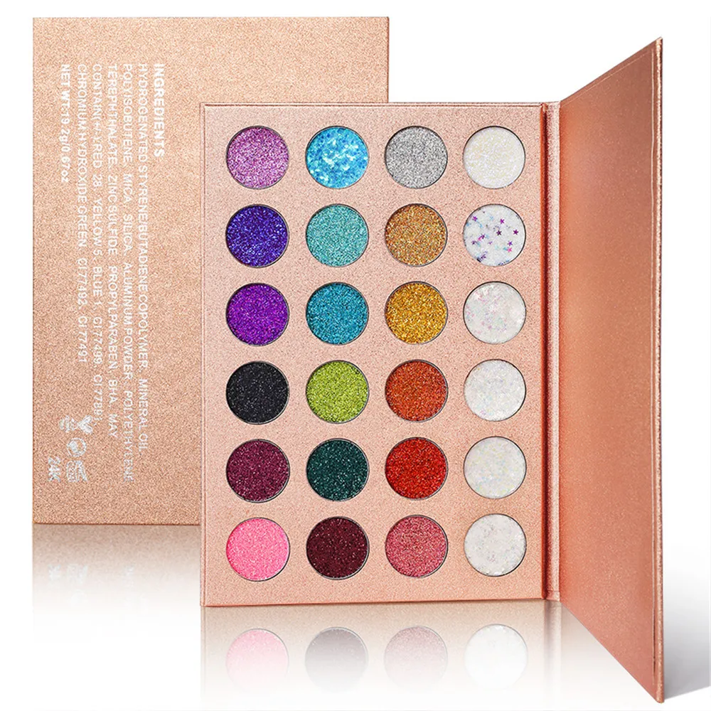 New Fashion 24 Colors Glitter Eyeshadow Makeup Palette Matte Eyeshadow Eye Shadow Makeup Palette Shimmer Set paleta de sombra
New Fashion 24 Colors Glitter Eyeshadow Makeup Palette Matte Eyeshadow Eye Shadow Makeup Palette Shimmer Set paleta de sombra