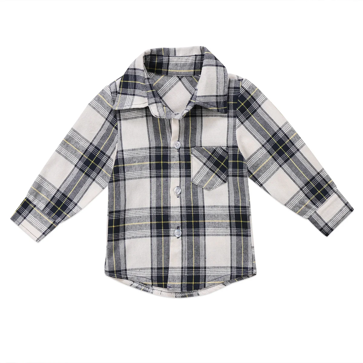 Fashion Kids Baby Boys Girls Plaid Long Sleeve Tops Shirt Striped Shirt Clothes 0-4Y
Fashion Kids Baby Boys Girls Plaid Long Sleeve Tops Shirt Striped Shirt Clothes 0-4Y