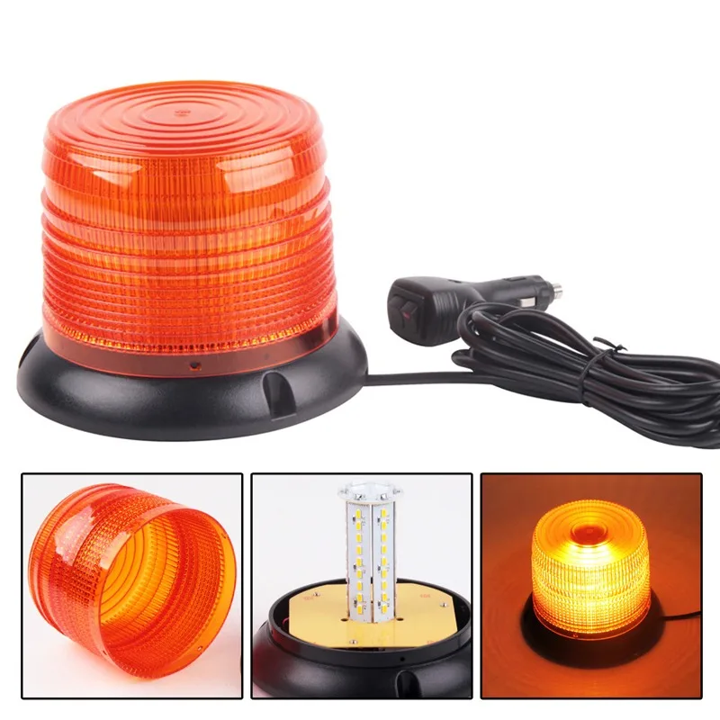 SAMDO 54 LED 11 Mode Car Truck Rotating Roof Strobe Flash Emergency Warning Lamp Amber
SAMDO 54 LED 11 Mode Car Truck Rotating Roof Strobe Flash Emergency Warning Lamp Amber