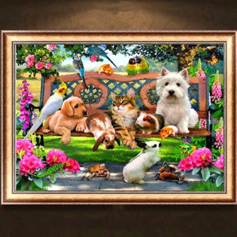 30*40 DIY 5D Diamond Pet 3D Diamond Painting Cross Stitch Set Round Diamond Embroidery Home Decor
30*40 DIY 5D Diamond Pet 3D Diamond Painting Cross Stitch Set Round Diamond Embroidery Home Decor