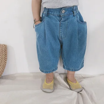 Boys Jeans Toddler Boys Loose Jeans Top Quality Child Summer Denim Pants Korean Kids Boy Hip-pop Pants Baby Girl Casual Trousers
Boys Jeans Toddler Boys Loose Jeans Top Quality Child Summer Denim Pants Korean Kids Boy Hip-pop Pants Baby Girl Casual Trousers